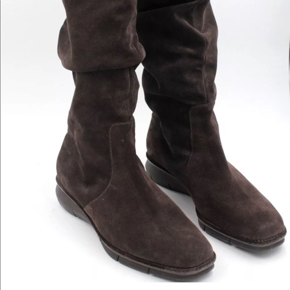 Liz Claiborne Shoes - genuine suede leather, rubber sole